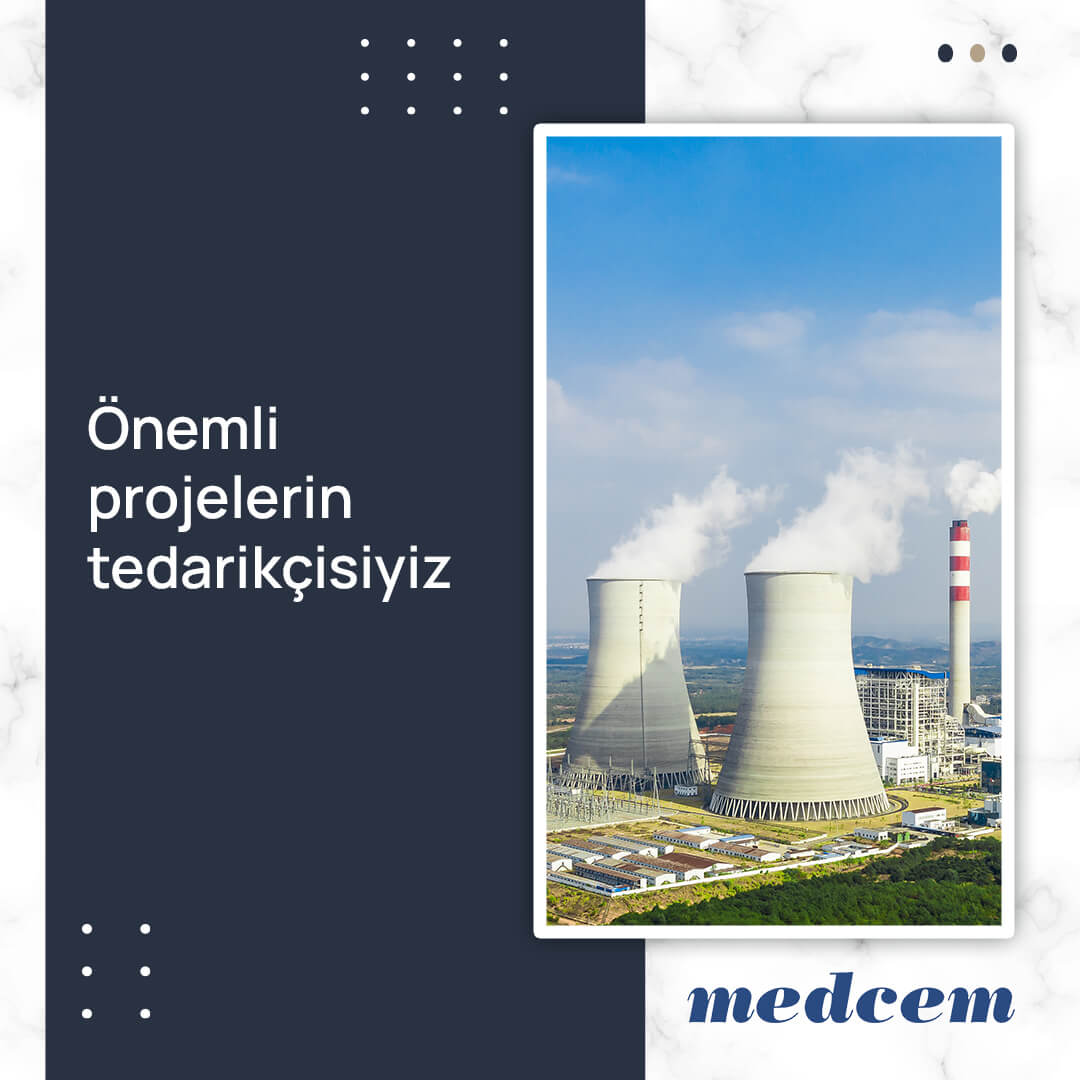 Önemli projelerin tedarikçisiyiz